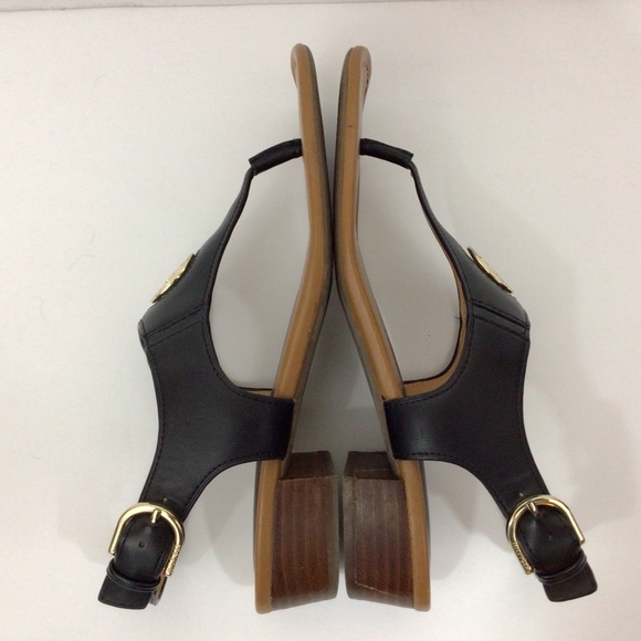 Tommy Hilfiger “Twkurly” Black Thong Sandals, 10M - Picture 7 of 8